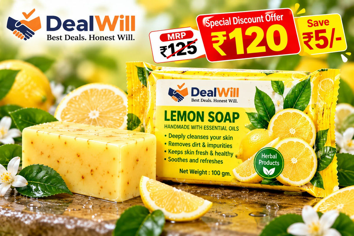 DealWill Lemon Soap – 100g